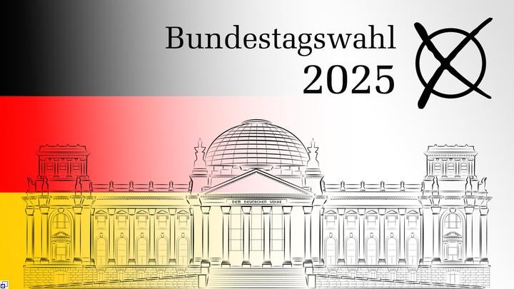 Plakat Bundestagswahl 2025 Plakat Bundestagswahl 2025